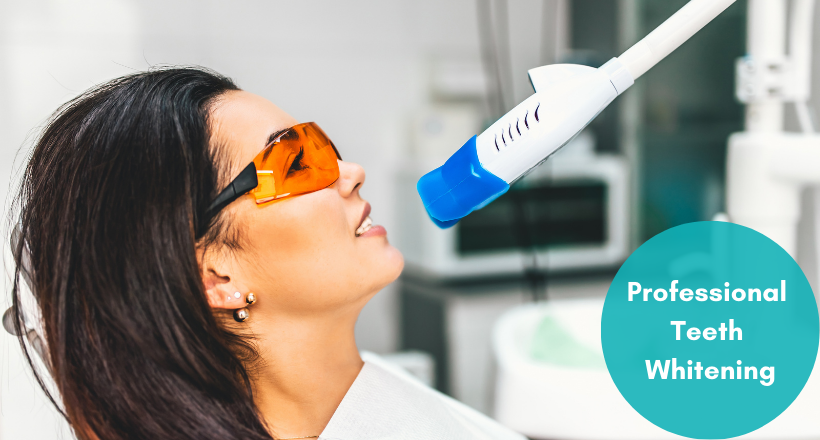 Teeth Whitening Professionally